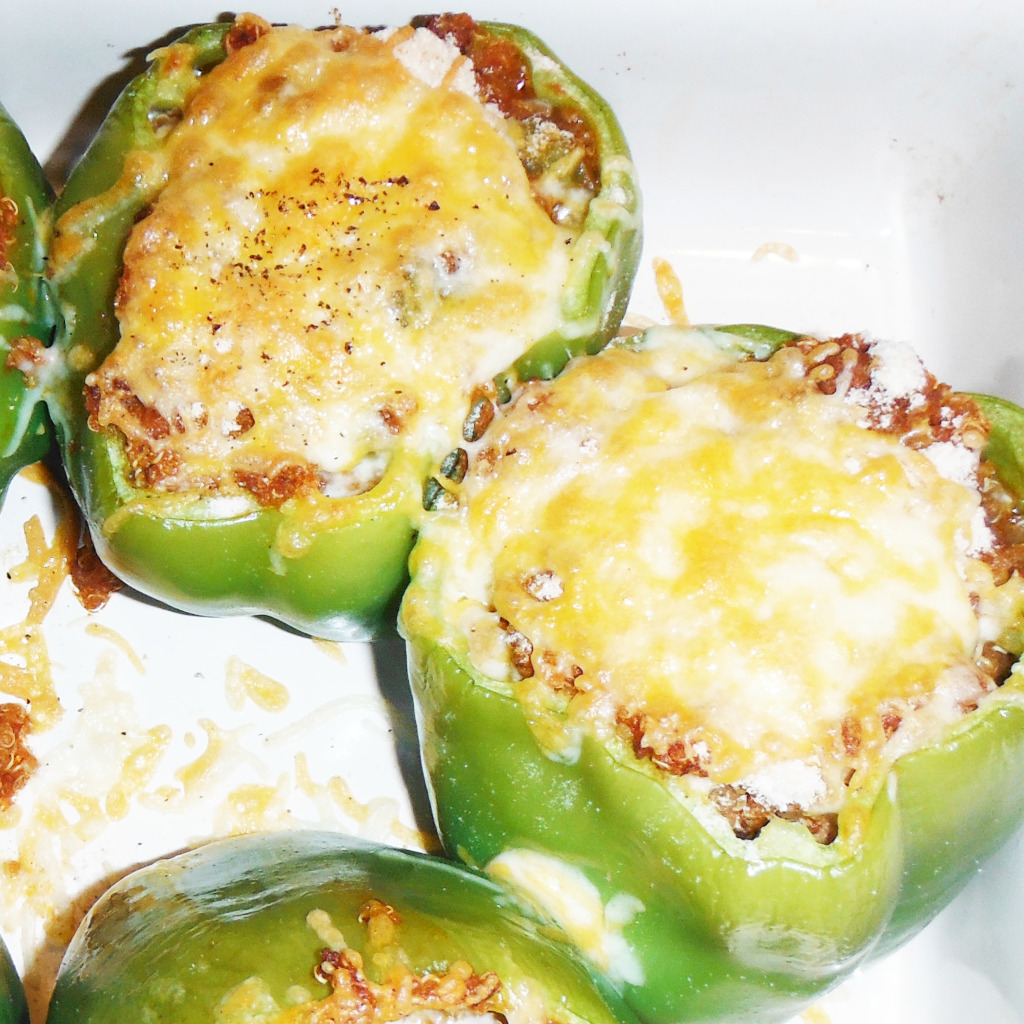 Easy Stuffed Green Peppers (GFDF)