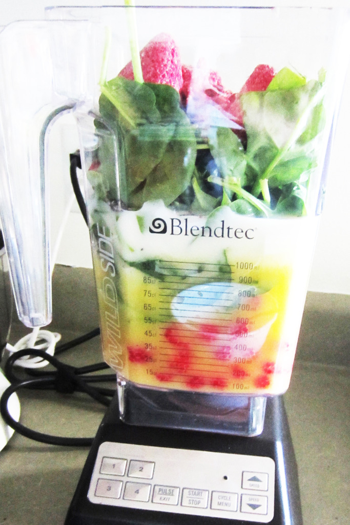 Smoothie Recipe with Spinach